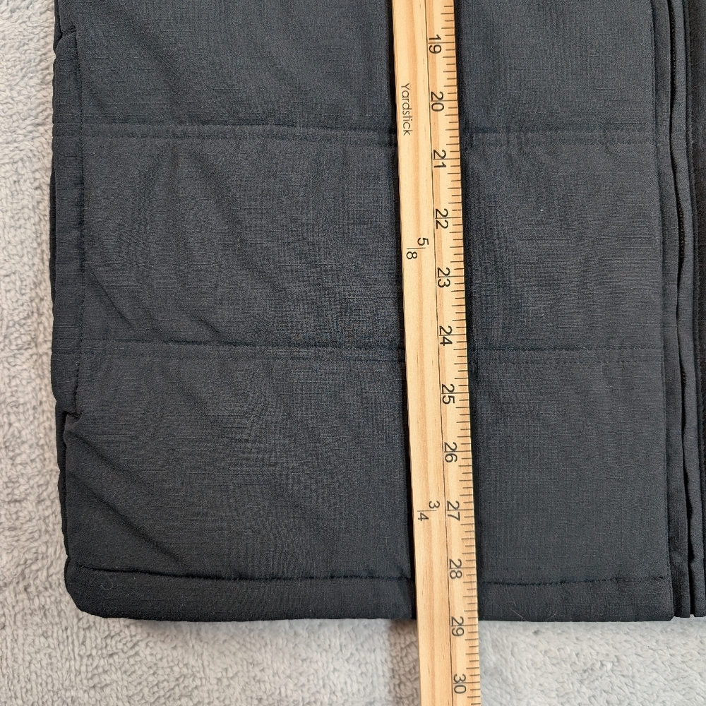 Travis Mathew Vest Mens L Black Full Zip Cold Bay Quilted Golf‎ Embroidered Logo - Picture 8 of 10